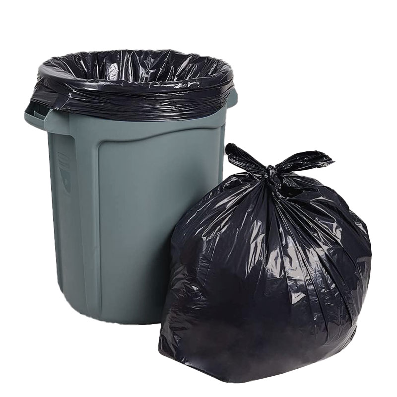 [11888] Sacs poubelles 50 L / PEHD noir 14 µ x 500