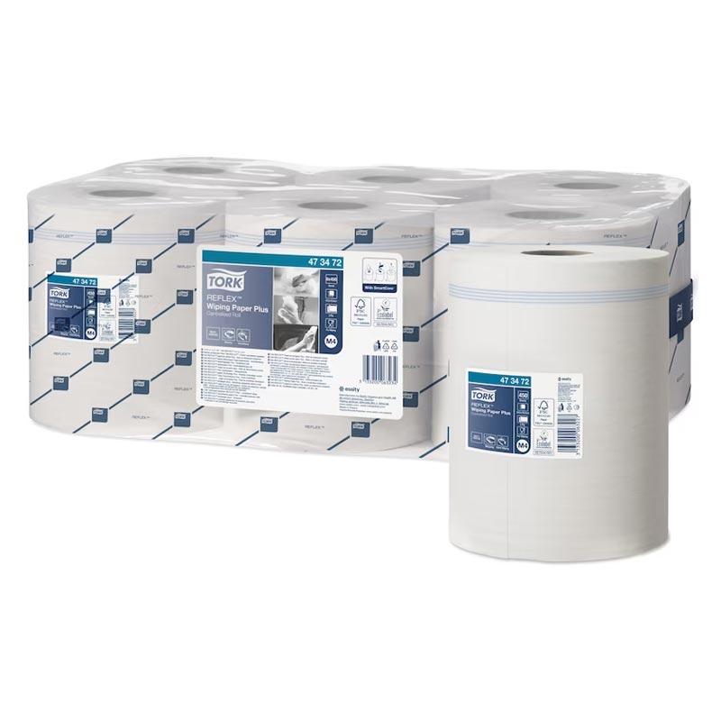 [1231] Papier d'essuyage Plus M4 TORK Reflex X 6 bobines