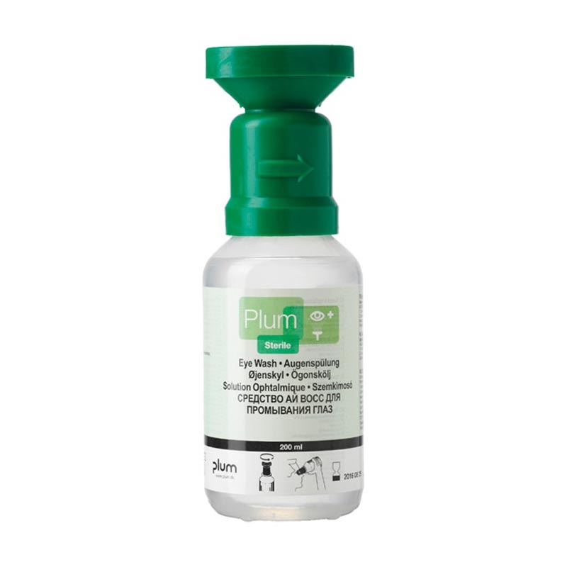 Lave oeil 200 ml PLUM solution saline 0,9%