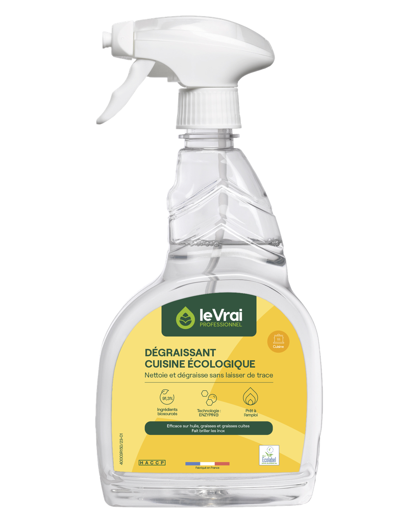 [132020] Dégraissant cuisine écologique 5311 LE VRAI PROFESSIONNEL 750 ml