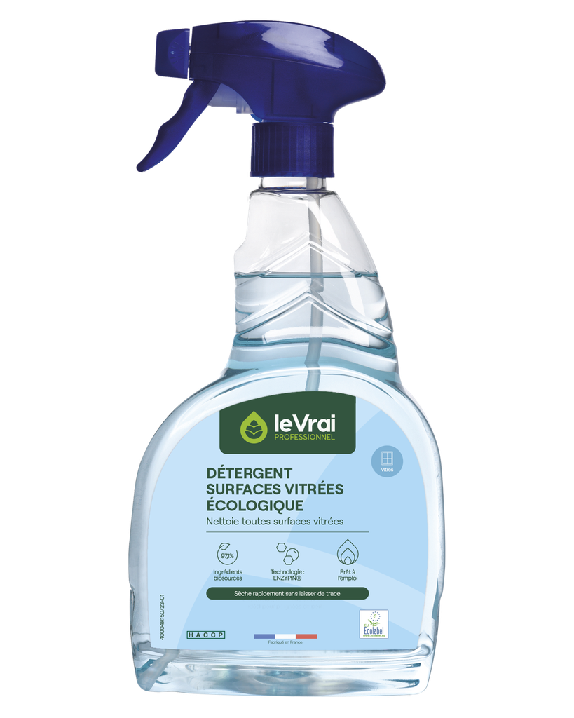 [132030] Détergent surfaces vitrées écologique 5301 LE VRAI PROFESSIONNEL 750 ml