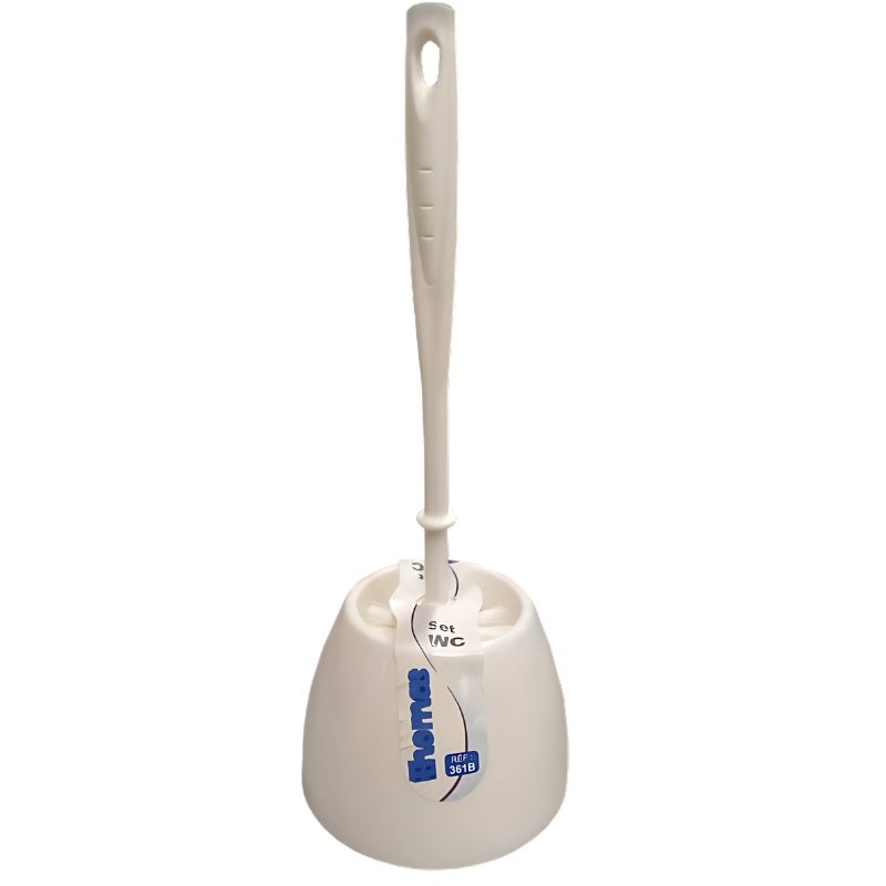 [214] Ensemble sanitaire : brosse WC + pot rond BROSSERIE THOMAS