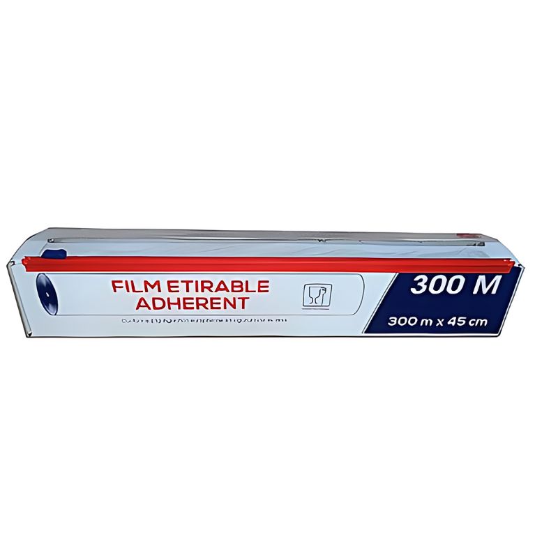 [267] Film alimentaire étirable transparent pro 300 m x 45 cm