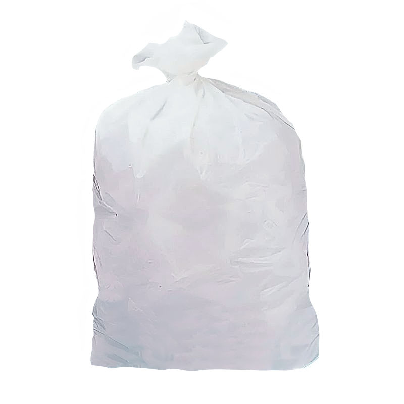 Sacs poubelles 30 L / PE blanc 70 µ X 25