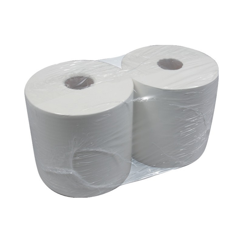 [459003] Bobines d'essuyage ouate recyclée 800 formats ÉCOLABEL x 2