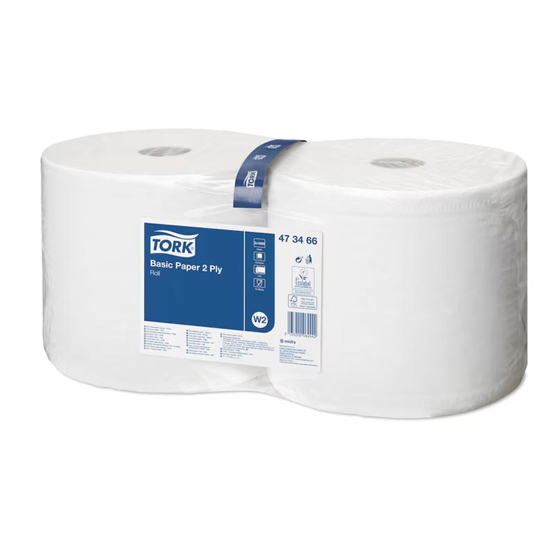 [555] Bobine papier basic multiusage 2 plis TORK