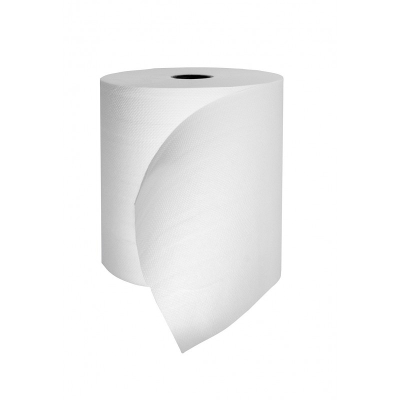 [58703] Rouleaux d'essuyage 150 m blanc Écolabel x 6