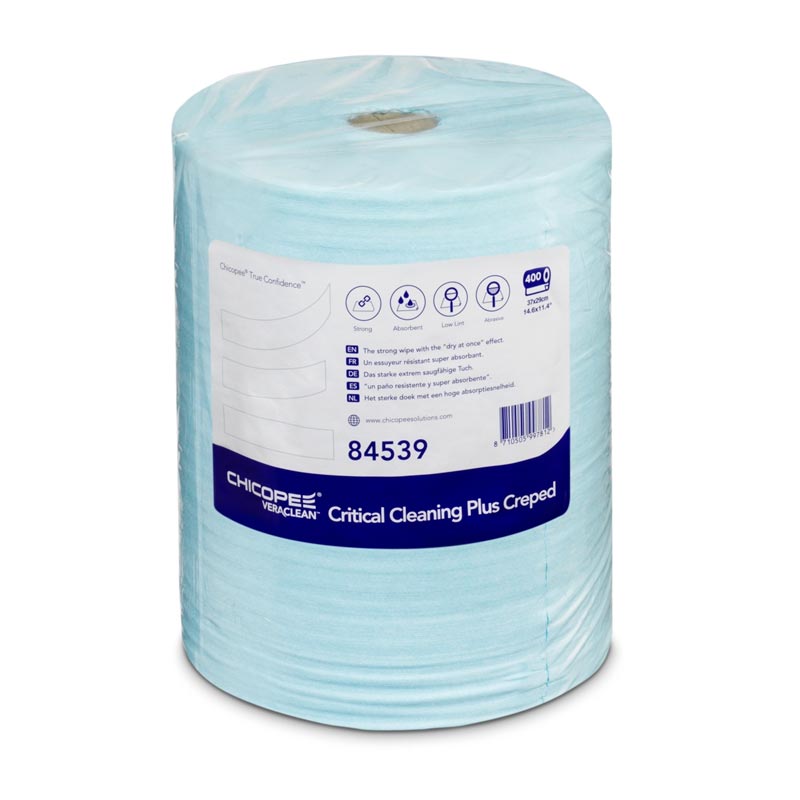 [636020] Lavette de nettoyage bleue Veraclean Critical Cleaning Plus x 400 formats