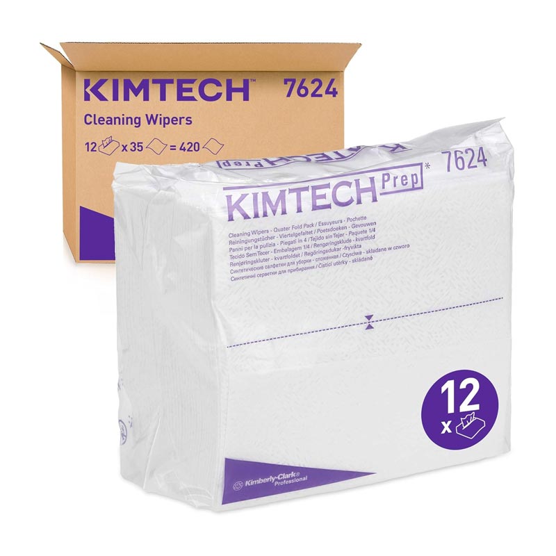 [638] Lingettes Kimtech Pure - Carton de 420 formats