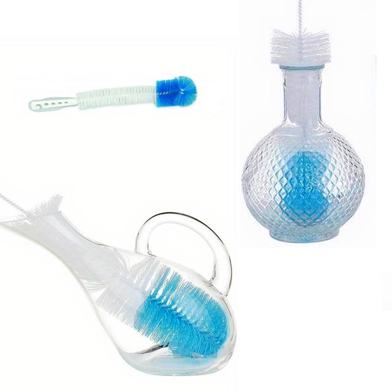 [647030] Goupillon de nettoyage tête bleue spécial carafe