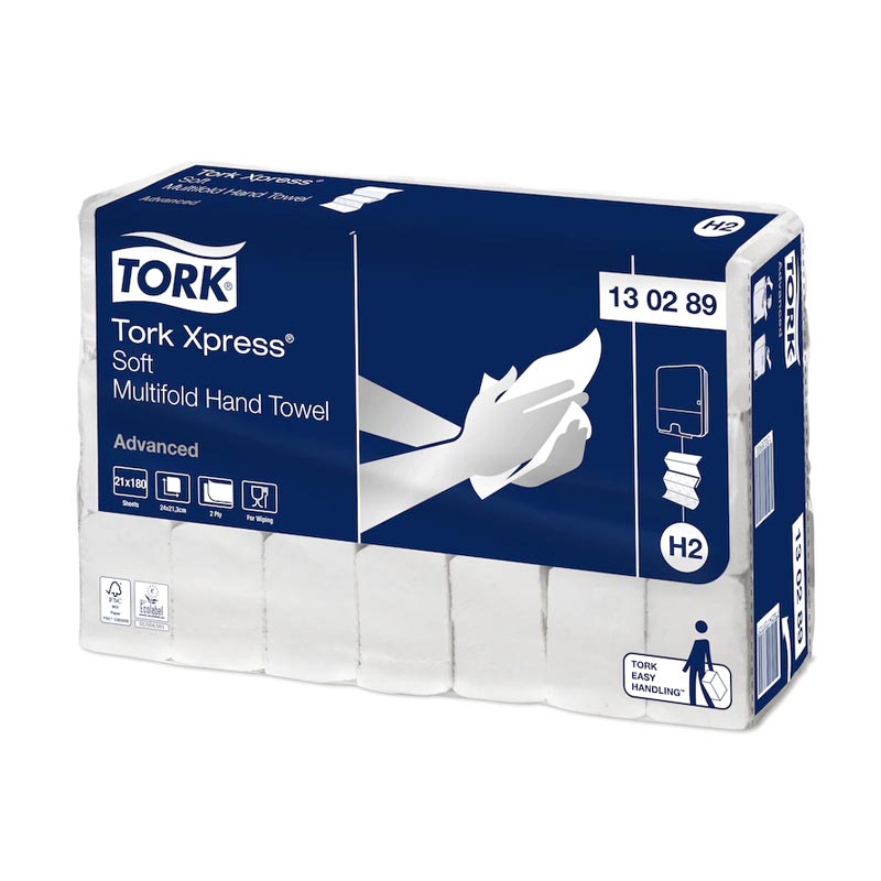 [652] Essuie-mains interfoliés doux ADV 2pZ TORK Xpress