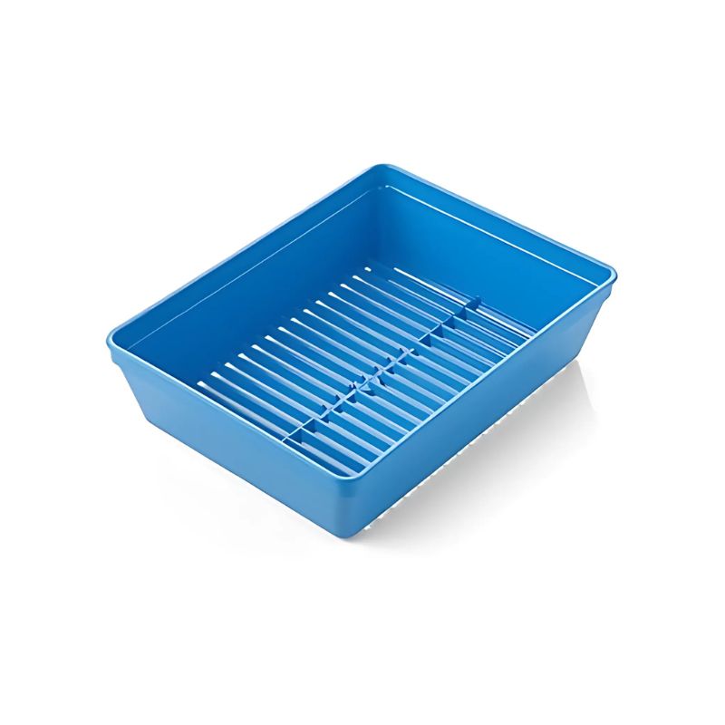 [737] Plateau de soins base grillagée polypro STERILMED 200 x 150 mm