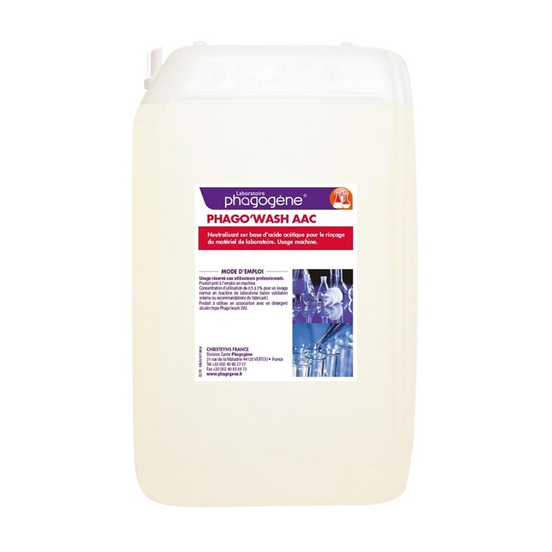 [898030] Neutralisant acide pour verrerie Phago'Wash AAC - bidon 10 L