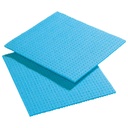 Carrés lavettes Spongyl de SPONTEX - 4 couleurs x 10