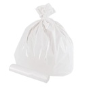 Sacs poubelles 10 L / PE blanc 45 µ x 25