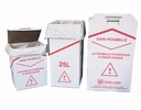 Sani-poubelles 25 L collecteurs pour déchets pollués non à risques
