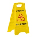 Panneau sol glissant